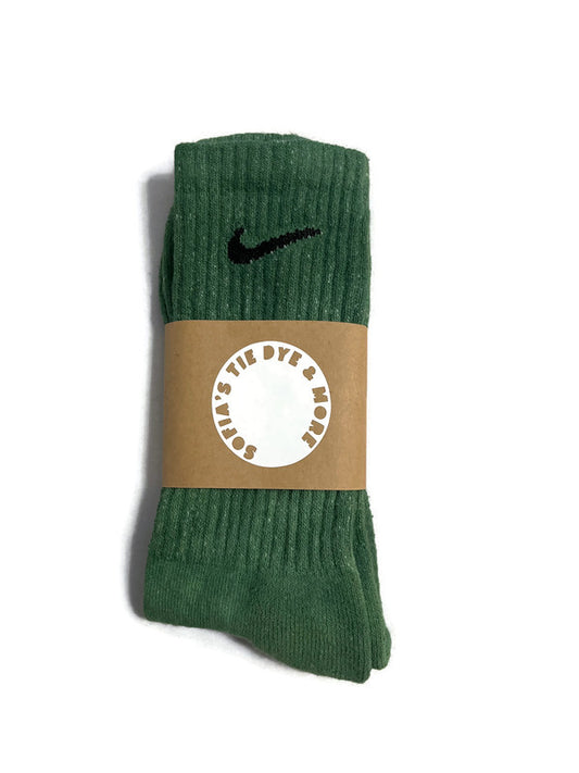 Green Nike Socks